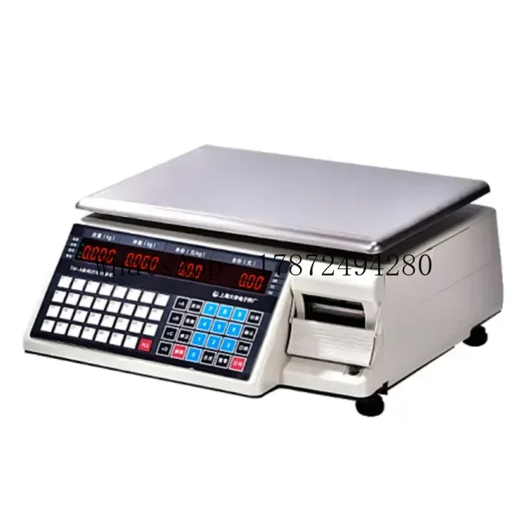 Commercial Label Printing Machine - Báscula Comercial con Impresora de Códigos