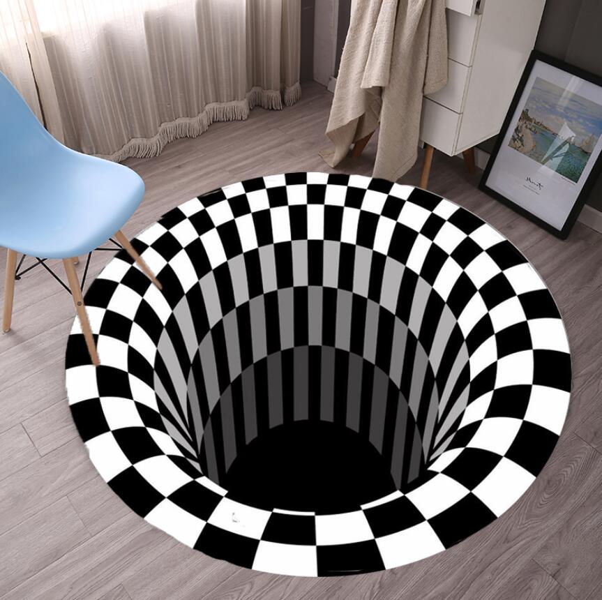 Commercial Fabric Printing - Alfombras geométricas para dormitorio, estampado de