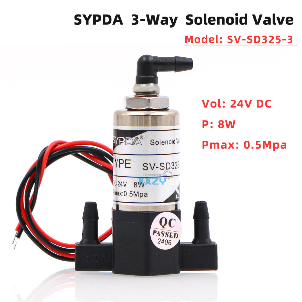 Válvula Solenoide de 3 Vías SY - Uv Flatbed Printer reseña y precio