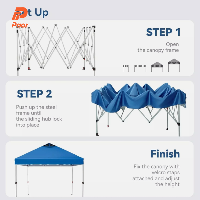 Carpa de aluminio personalizad - Commercial Printing & Graphics reseña y precio