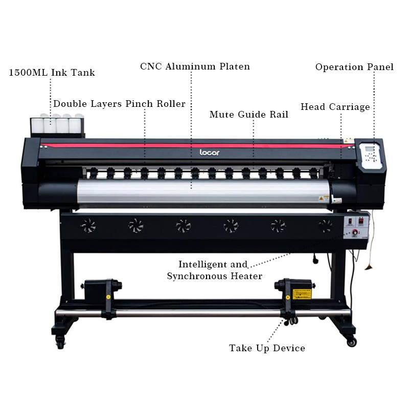 Impresora Popular ecosolvente  - Commercial Vinyl Printing Machine reseña y precio