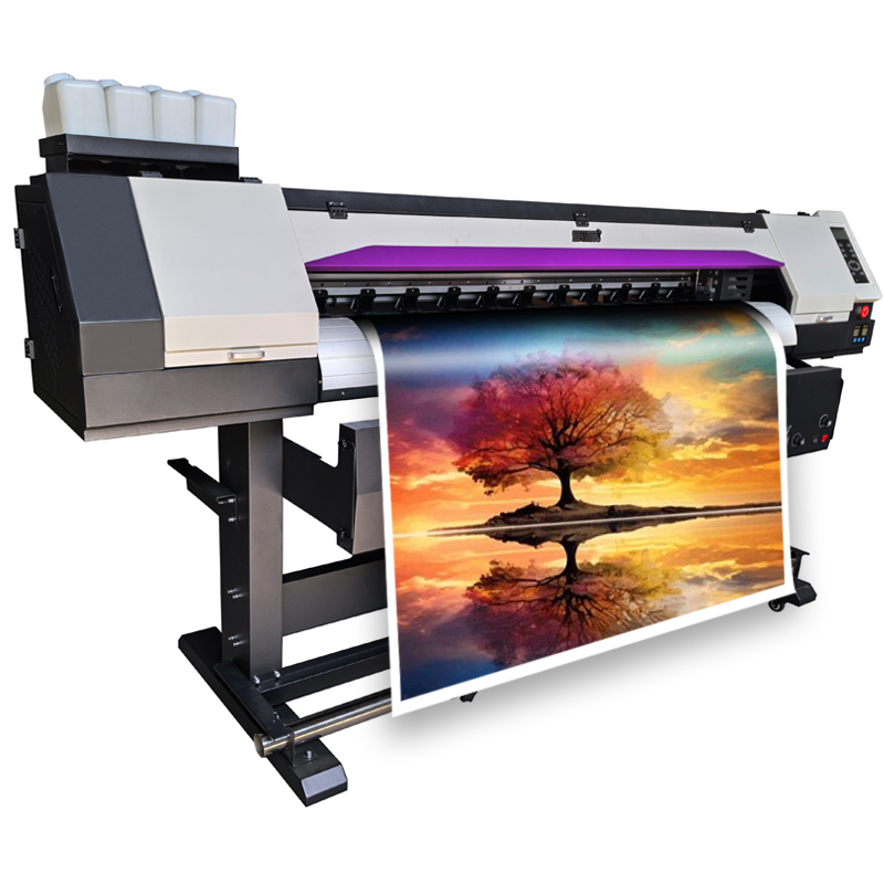 Impresora Eco Solvente Santos  - Commercial Vinyl Printing Machine reseña y precio