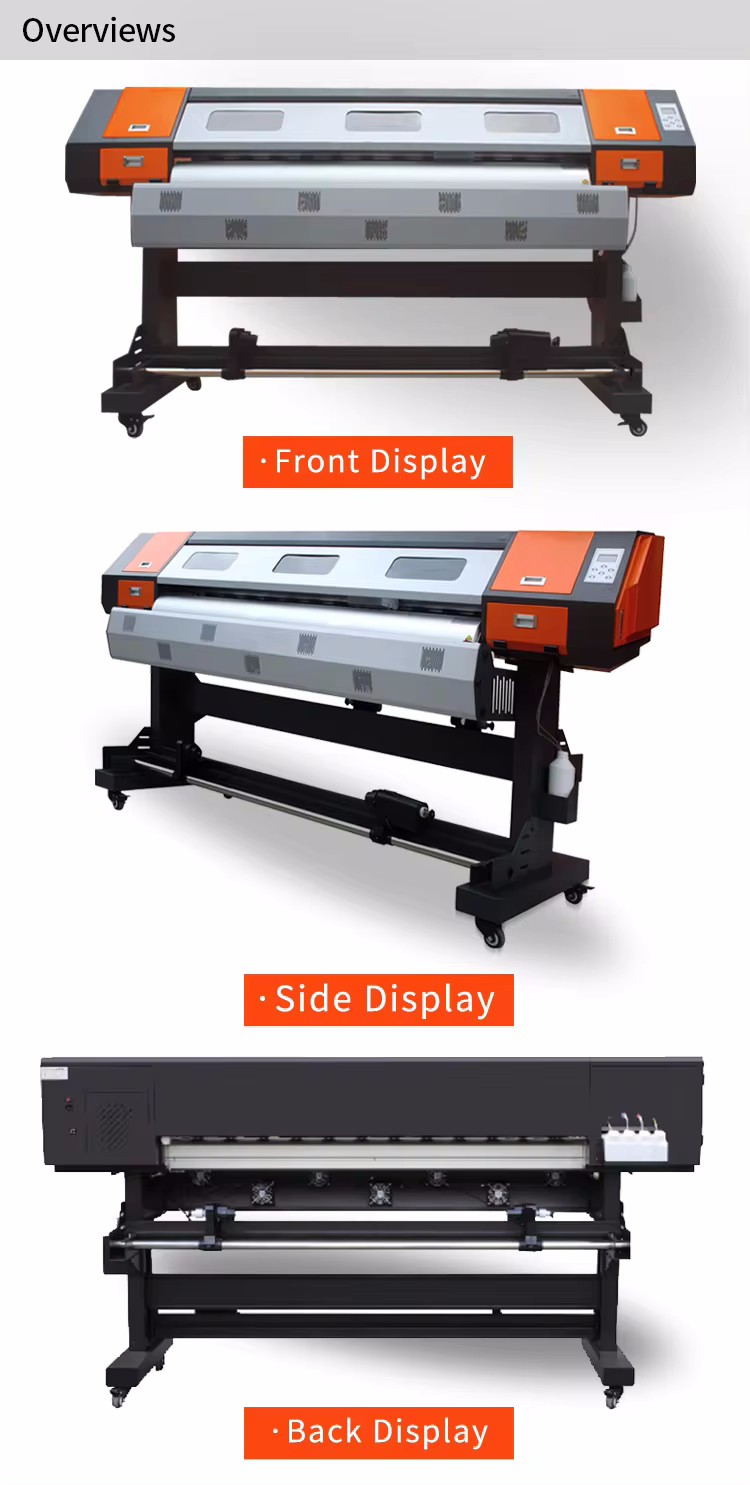 Impresora Plotter de 1,8 m, má - Commercial Vinyl Printing Machine reseña y precio