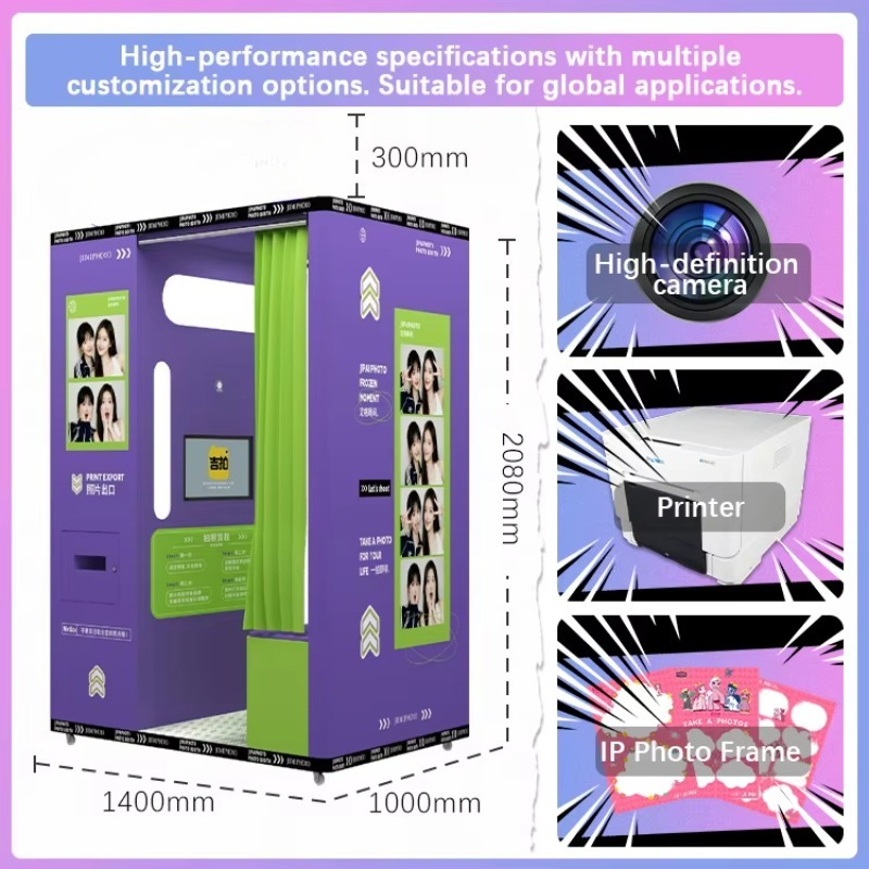 Cabina de fotos móvil personal - Commercial Printing Definition reseña y precio