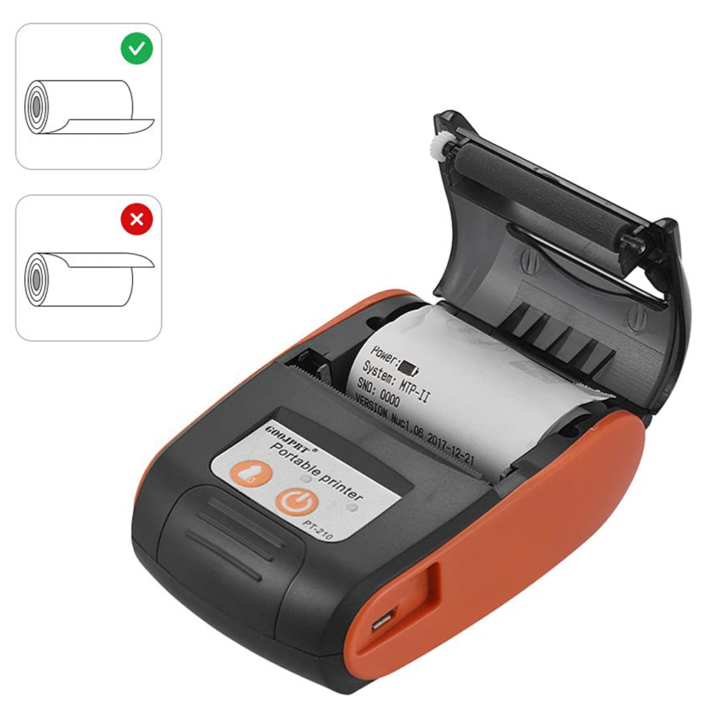 Mini impresora térmica portáti - Commercial Label Printing Machine reseña y precio